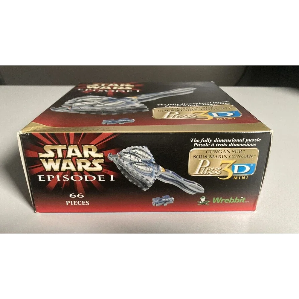 Star Wars Episode 1 Gungan Sub 3D Puzzle • Vintage 1999 • NEW In Box